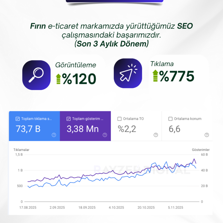 Fırın E-Ticaret SEO Hizmeti