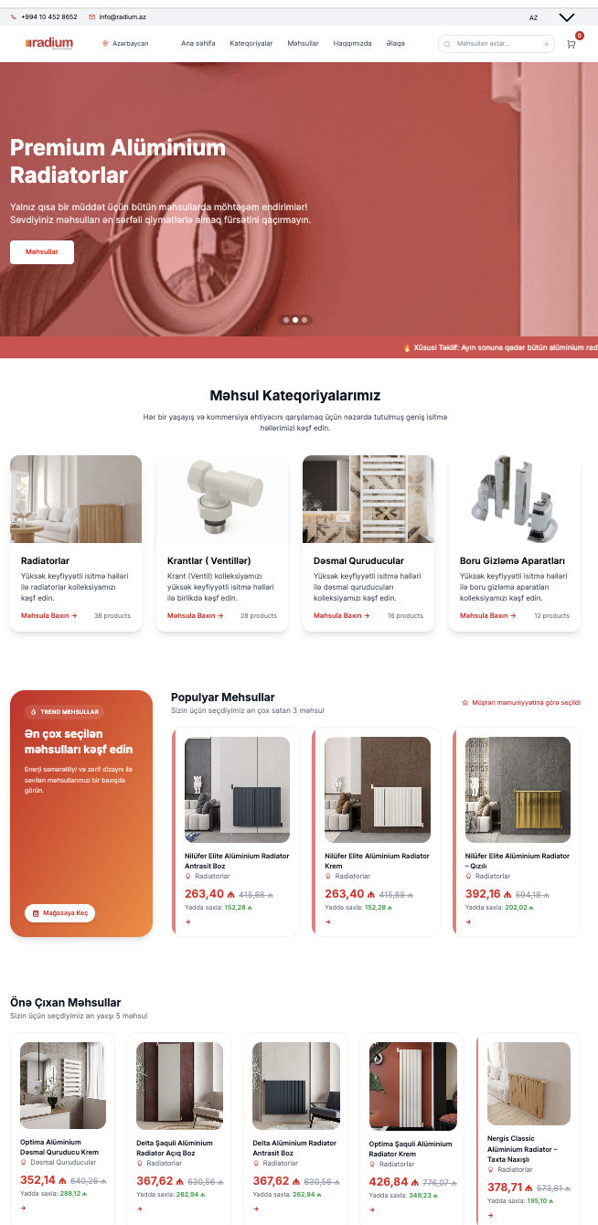 E-Ticaret Web Tasarım